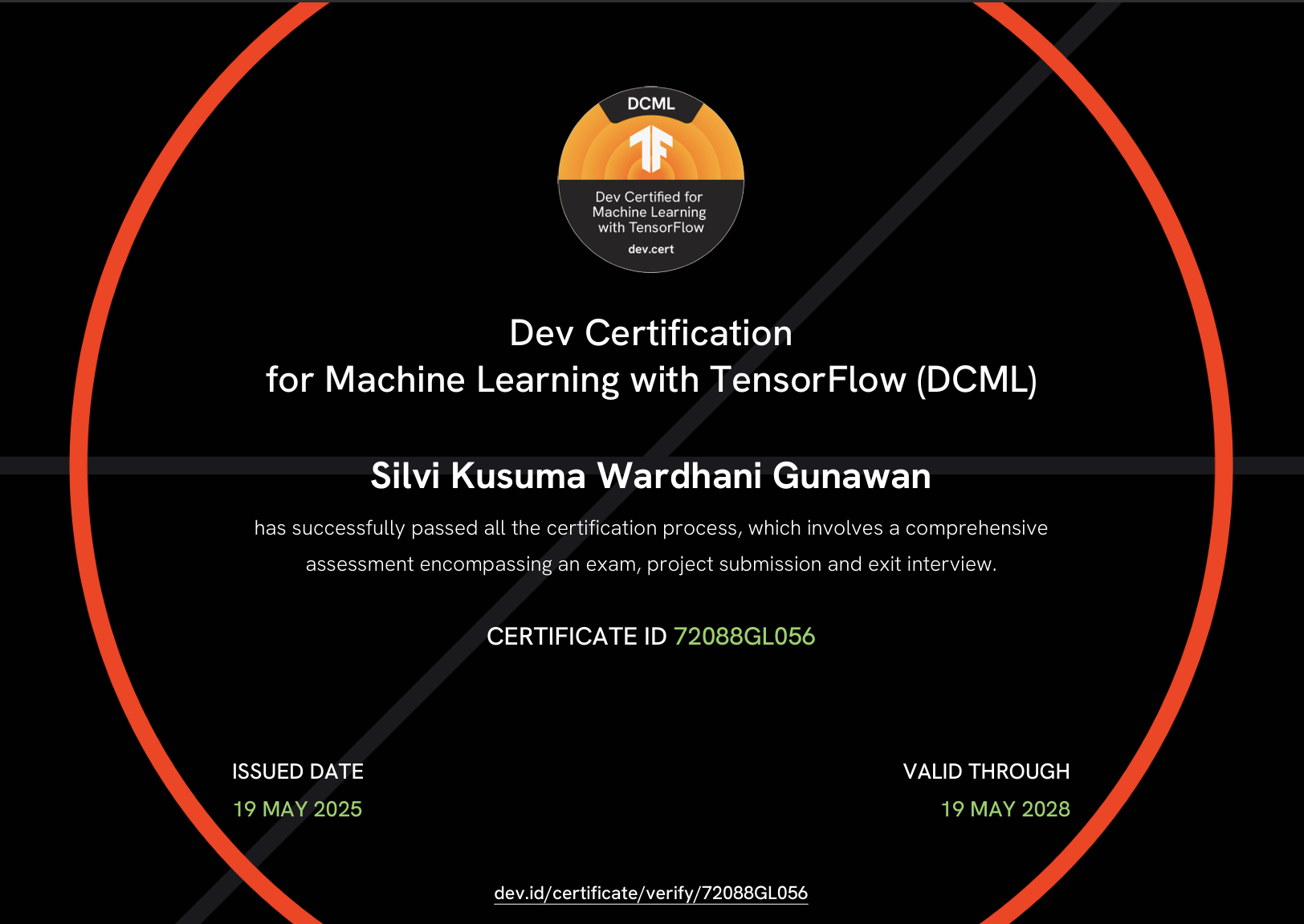 TensorFlow Certificate